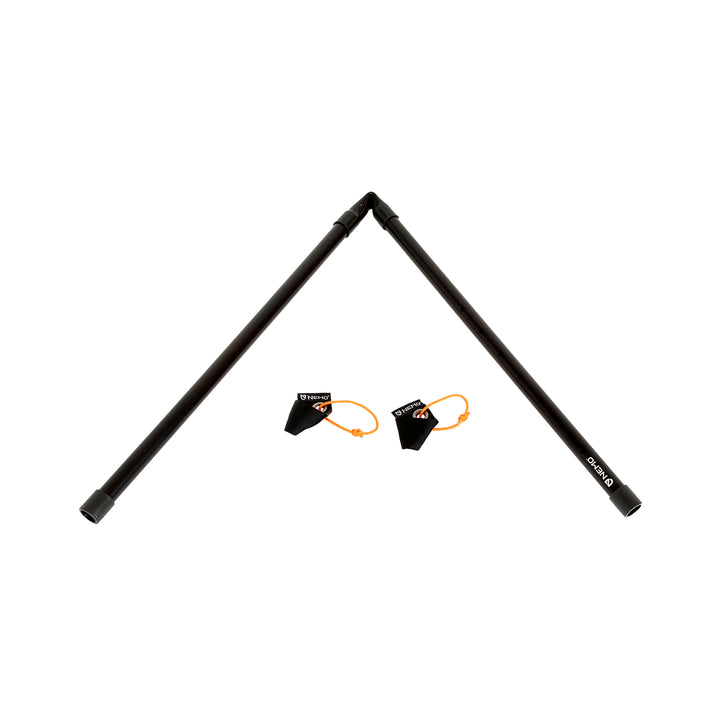 Adjustable Tarp Pole L Set (2-Pack+Extension)