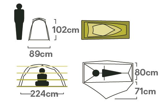 Dragonfly™ Bikepack OSMO™ 1P – NEMO Equipment Japan Dragonfly™ Bikepack OSMO™ 1P – NEMO Equipment Japan