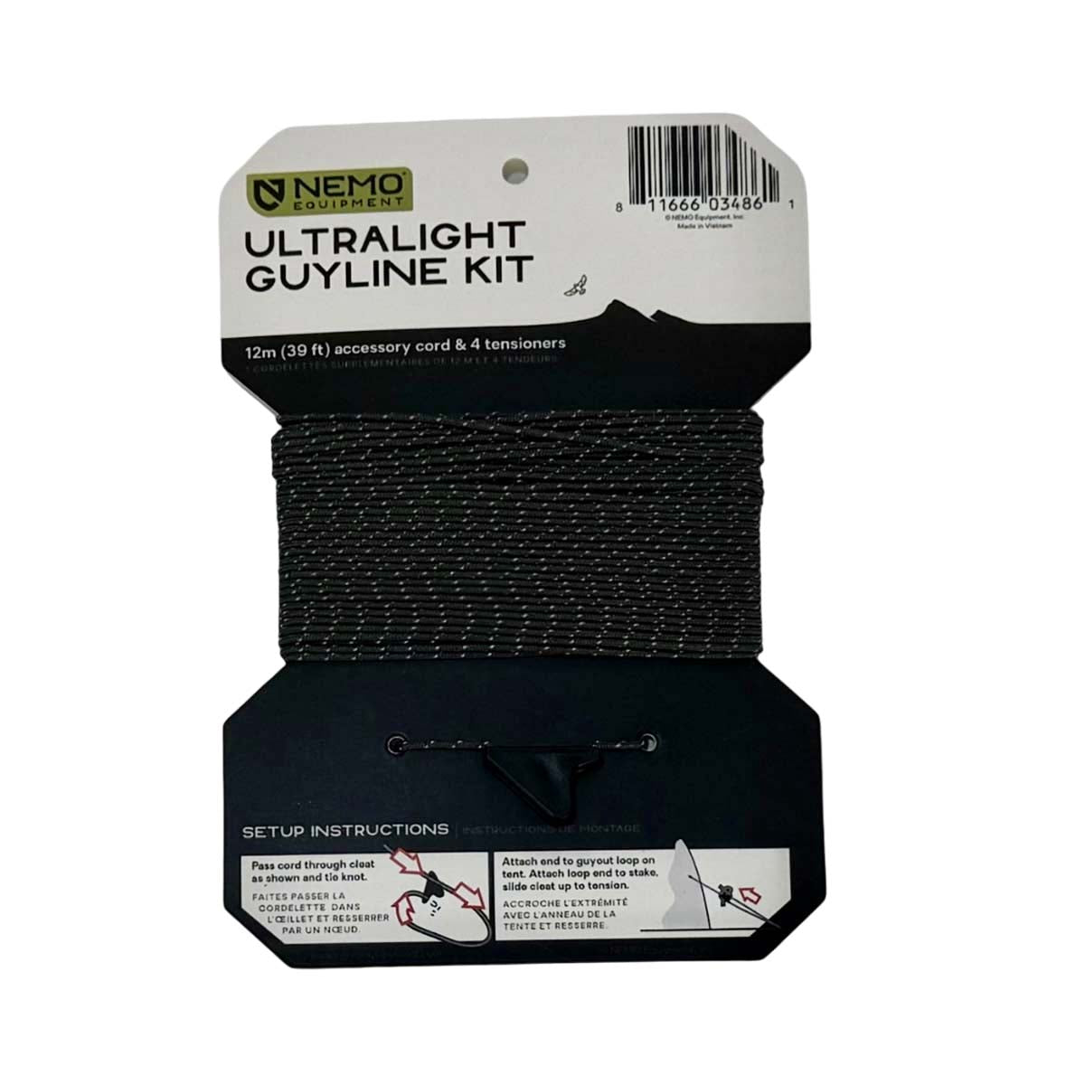 Ultralight Guy Line Kit – NEMO Equipment Japan